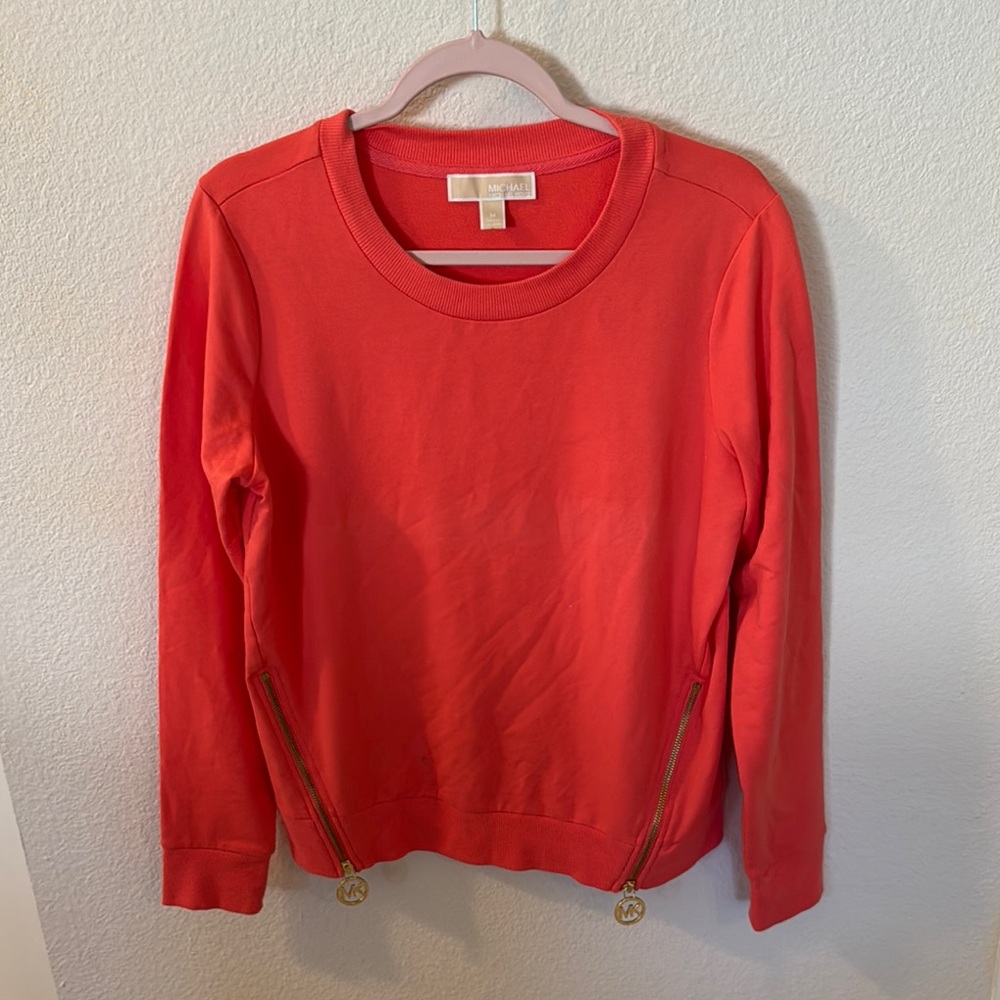 Michael Kors salmon Long Sleeve Sweatshirt